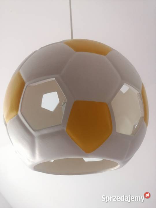 Lampa wisząca dziecięca Piłka nożna Ceramika Dobrzykowice sprzedam