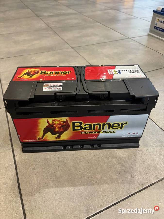 Akumulator Banner Power Bull 95Ah 780A EN PRAWY Akumulatory podlaskie Augustów sprzedam