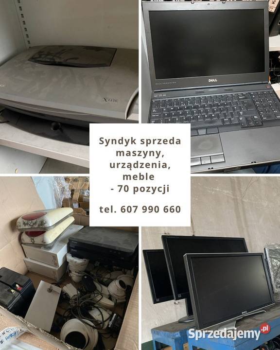 Syndyk sprzeda maszyny i urządzenia produkcyjne Lublin