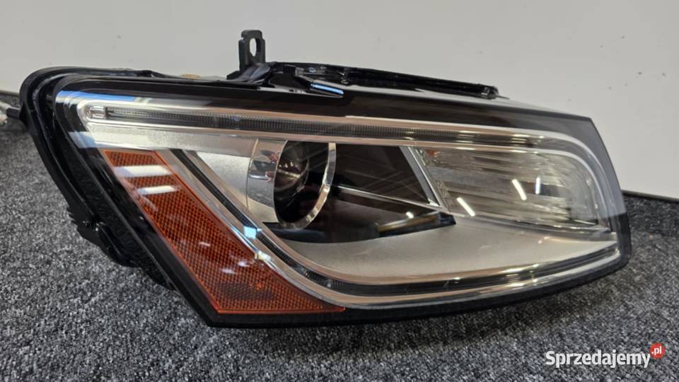 Reflektor bi xenon Audi Q5 LIFT led PRAWA obrys Kielcza sprzedam