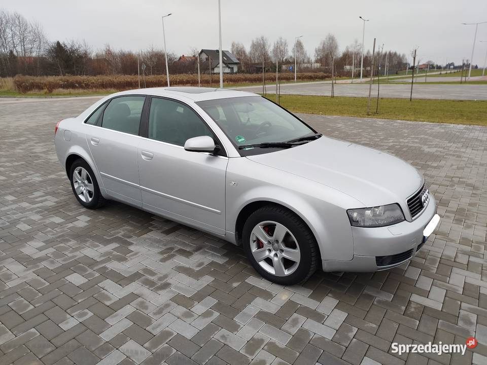 Audi A4 B6 24 V6 Benzyna Gaz sekwencja 2004 FULL Zarejestrowany w Polsce lubelskie Świdnik