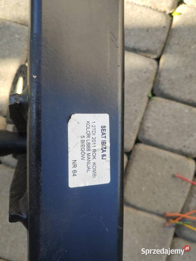 Hak holowniczy Seat ibiza 4 STkOMBI 6J Holowanie Dobczyce