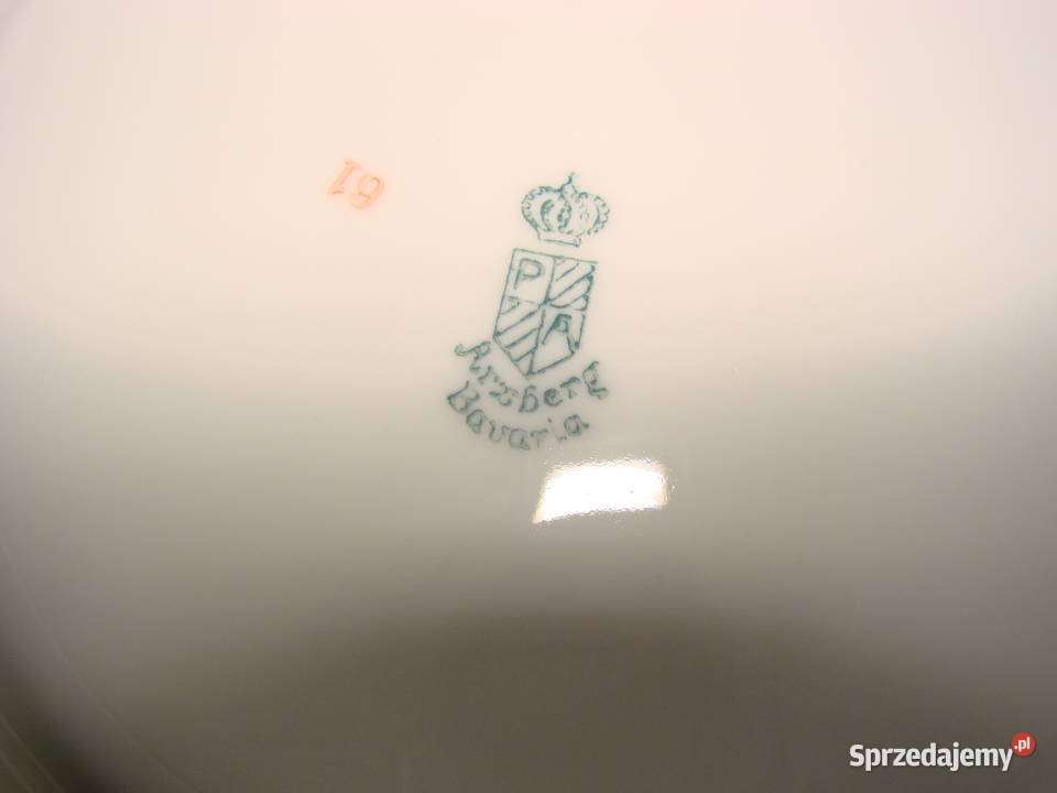 PA Arzberg Bavaria porcelanowy talerz