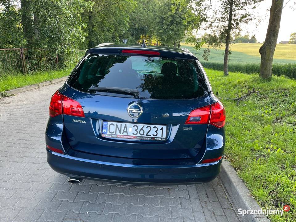 Opel Astra 20 CDTI XENON NAVI manualna kujawsko-pomorskie Nakło nad Notecią