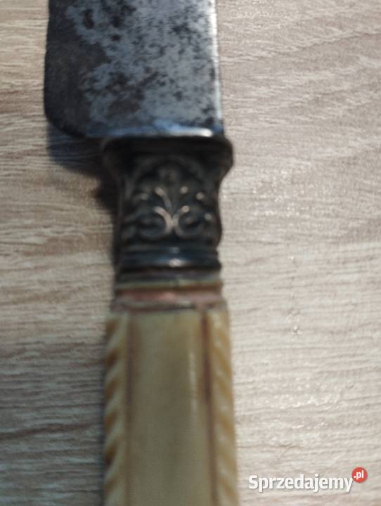 Nóż kuchenny stary Napoleon III Francja Bogdaniec