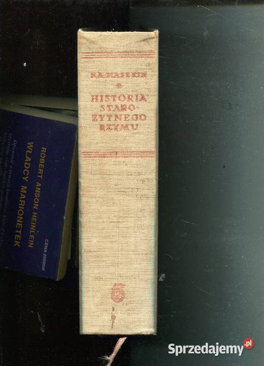 Historia starożytnego Rzymu Maszkin twarda Szczecin