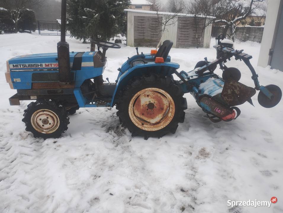 Mini traktorek 4x4 z glebogryzarką Mitsubishi Ciągniki Słowiki Stare sprzedam