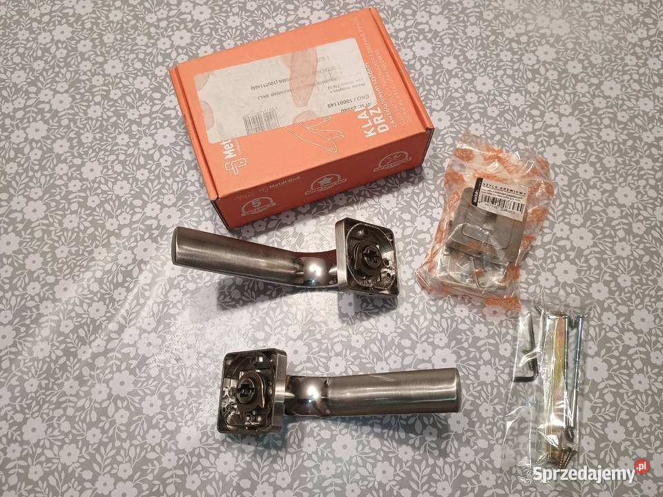Klamka drzwiowa MetalBud PRIMA nikiel satyna Witkowo sprzedam