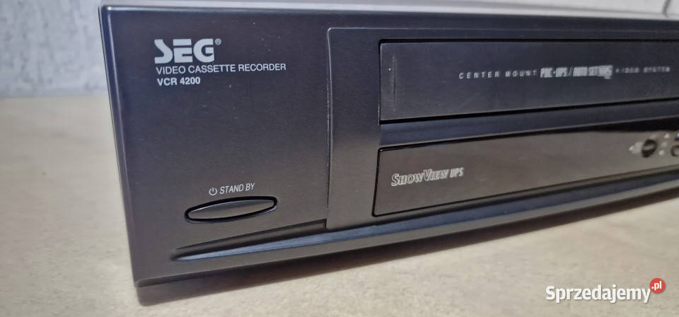 Magnetowid SEG VCR4200 VCR 4200 VHS Video Magnetowidy Międzychód