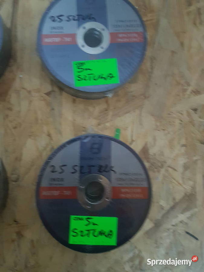 TARCZA TARCZE DO CIĘCIA METALU 125x1 mocne