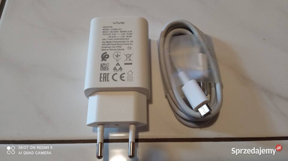 Nowa ładowarka 18v VIVO mini USB sprzedam Ładowarki Wrocław