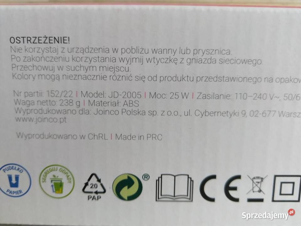 NAJTANIEJ Mini Lokówka Podróżna Ceramiczna Etui Zabrze