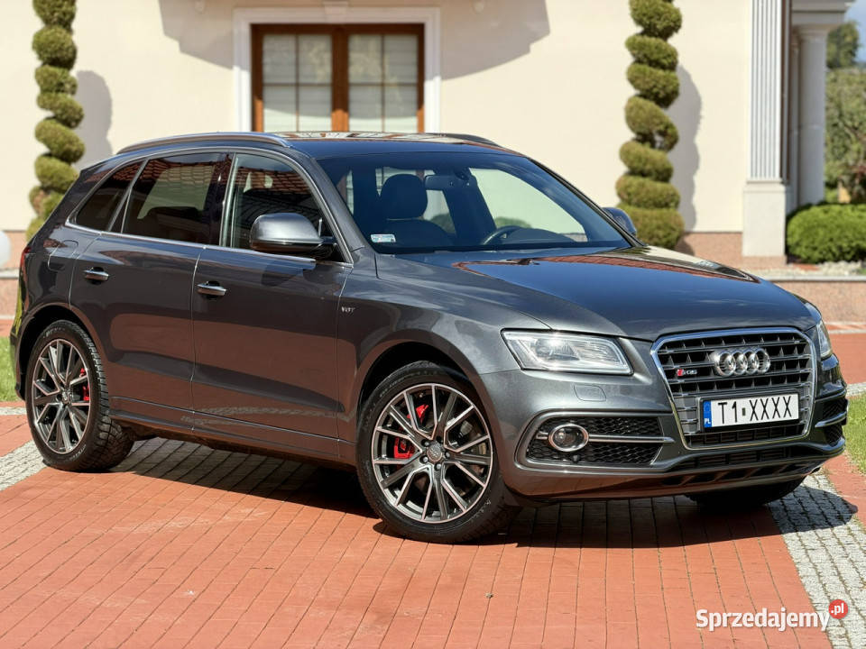 Audi SQ5 30 BiTurbo 313 Full 1 Właściciel Salon elektrycznie ustawiane fotele Widełki
