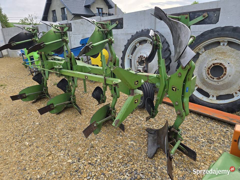 Pług obrotowy 4 Kuhn 31 John Deere Master 120 małopolskie Maków