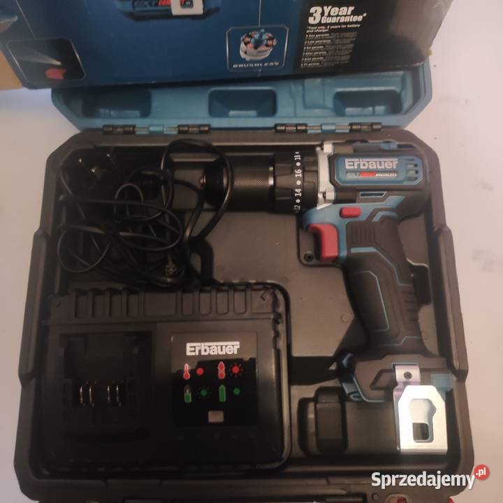 Erbauer Wiertarka wkrętarka 12V Ład Wiertarki i wkrętarki