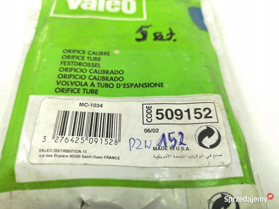 DYSZA DŁAWIĄCA KLIMATYZACJI AUDI 80 100 OPEL