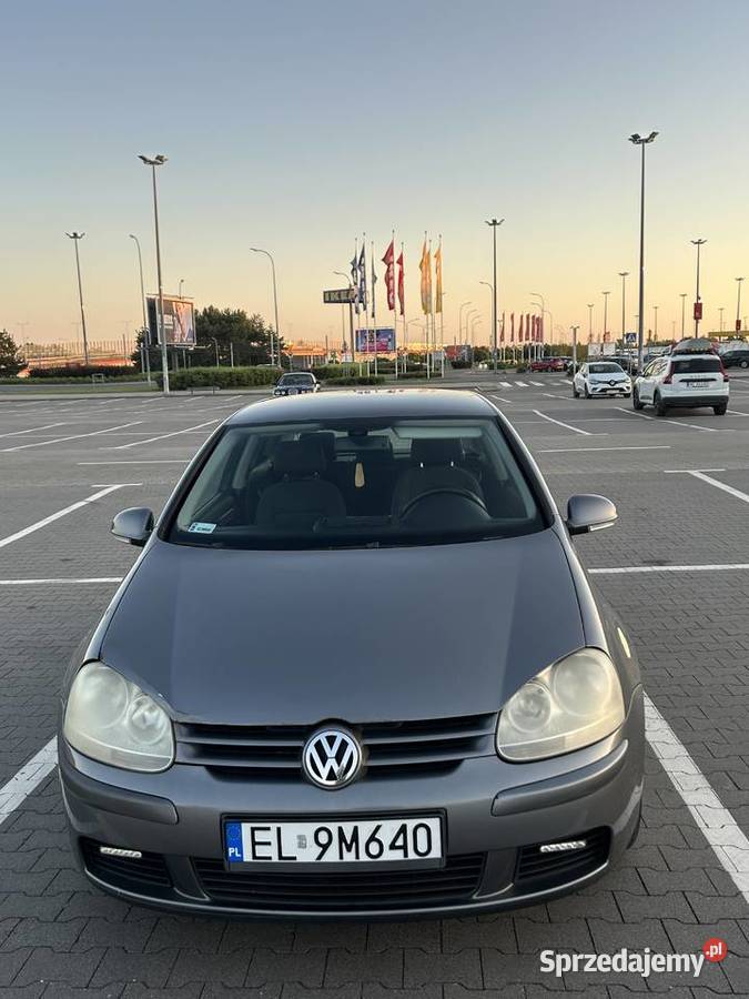 Volkswagena Golfa V z 2005 roku 1900cm3 Łódź