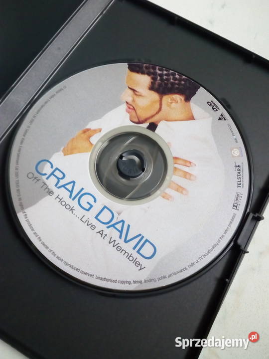 CRAIG DAVID Off The HookLive At Wembley DVD 1 płyta