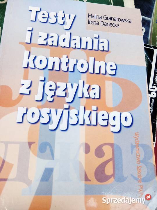 Testy i zadania kontrolne rosyjski podręczniki Rok wydania 2005 Warszawa