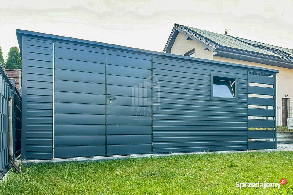 Schowek Domek Ogrodowy 45x2m Wiata 1m Brama Lubin