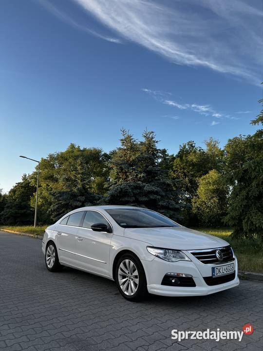 VW Passat CC Sport 20 TFSI 200 DSG Czarna garażowany Sulechów