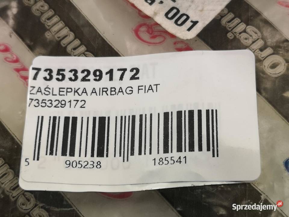ZAŚLEPKA PRAWA AIRBAG LANCIA LYBRA 19992005 lubelskie sprzedam