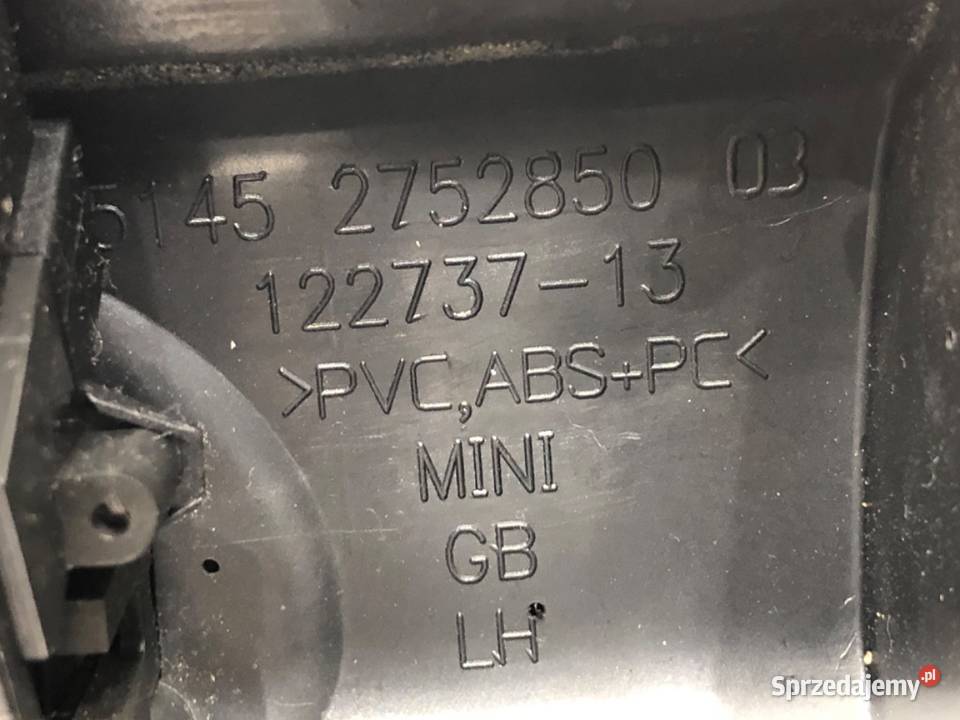 STACYJKA MINI R56 2752850 16 120 0514 KLUCZYK osobowe