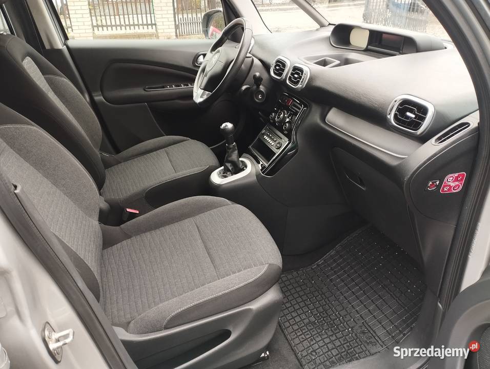 CITROEN C3 PICASSO 57 przebiegu 2017r kupiony w polskim salonie mazowieckie Warszawa