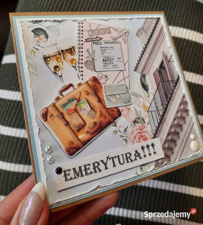 Kartka na emeryturę personalizowana Dęblin