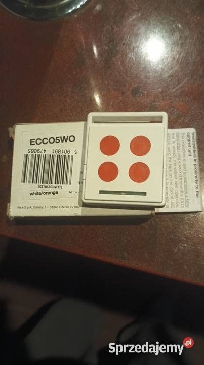 Pilot do bramy Nice ECCO5 nowy dolnośląskie