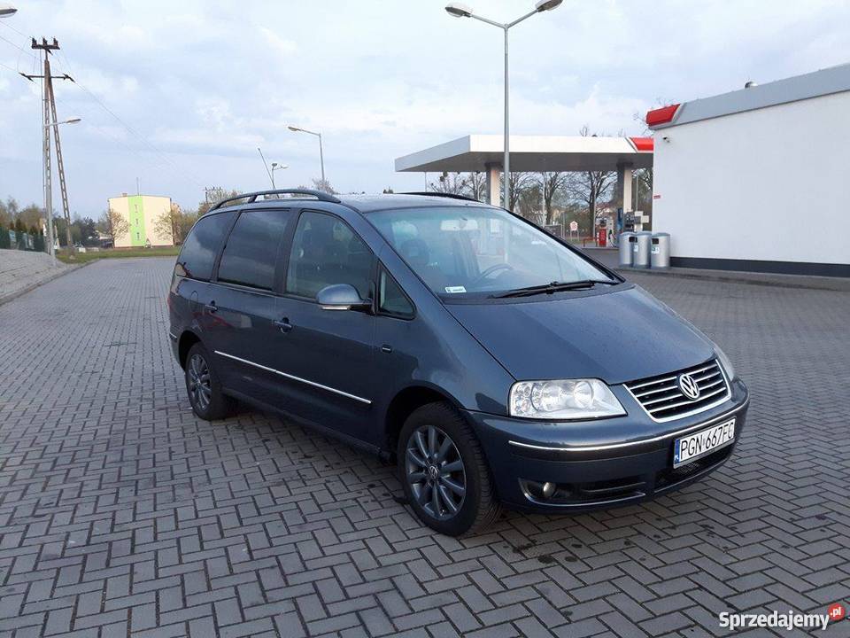 VW SHARAN 19TDI 115 2004 FL lakier metallic Witkowo
