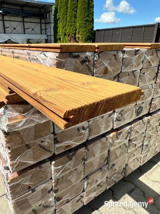 Deska Elewacyjna drewniana Thermo Świerk Prusice