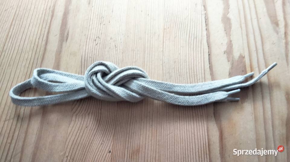 Sznurowadła płaskie grube długość 90 kolor jasny Ostrów Wielkopolski