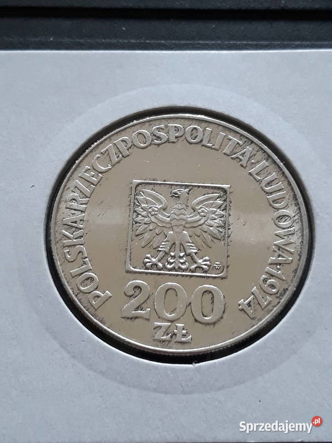 200 XXX Lat PRLu 1974 r 17 mennicze Konin