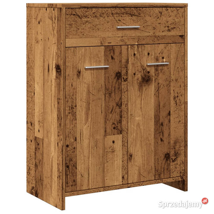 Szafka łazienkowa stare drewno 60x33x80 WM856287