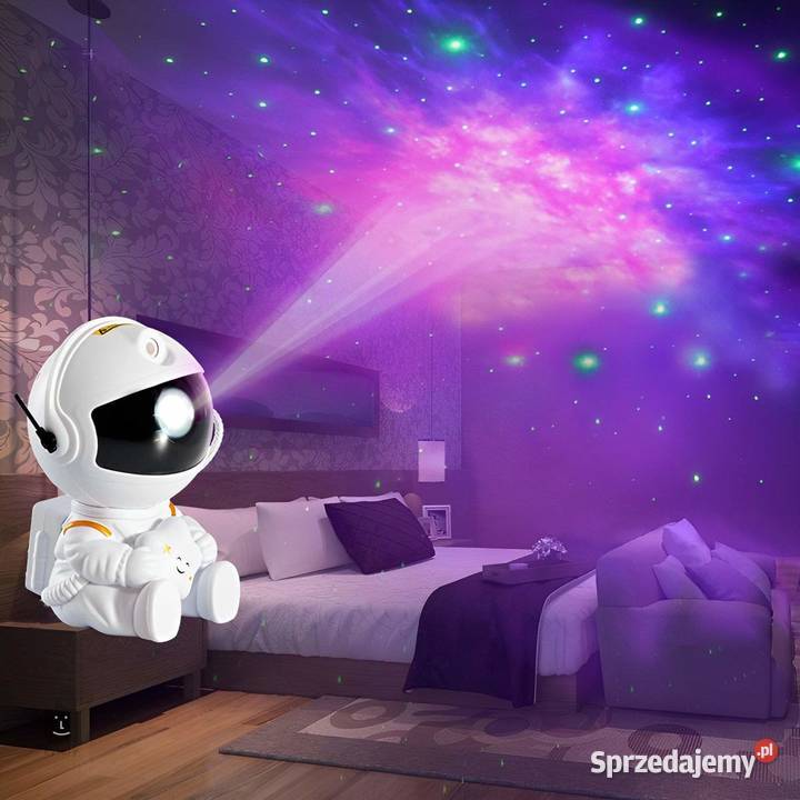 Robot projektor gwiezdny led do pokoju dziecka
