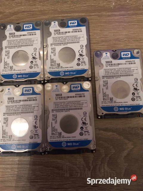 Dysk HDD I WD Blue I 500GB 25 Dyski Kaliska