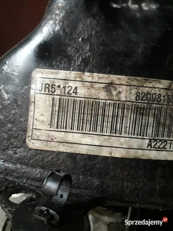Skrzynia biegow JR5124 renault modus 15 Rok produkcji 2005 śląskie Myszków