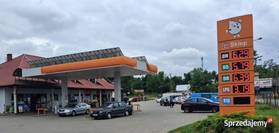 Pylon cenowy stacji paliw 5m Otoki wiaty lubelskie Chodel