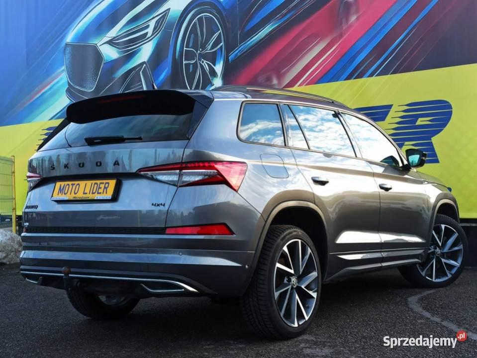 koda Kodiaq 7 osób 15 na gwarancji do 2028 I światła LED podkarpackie Rzeszów