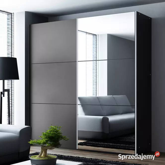 Szafa z lustrem z kolekcji Vigo 250x215x61 łódzkie Wieruszów