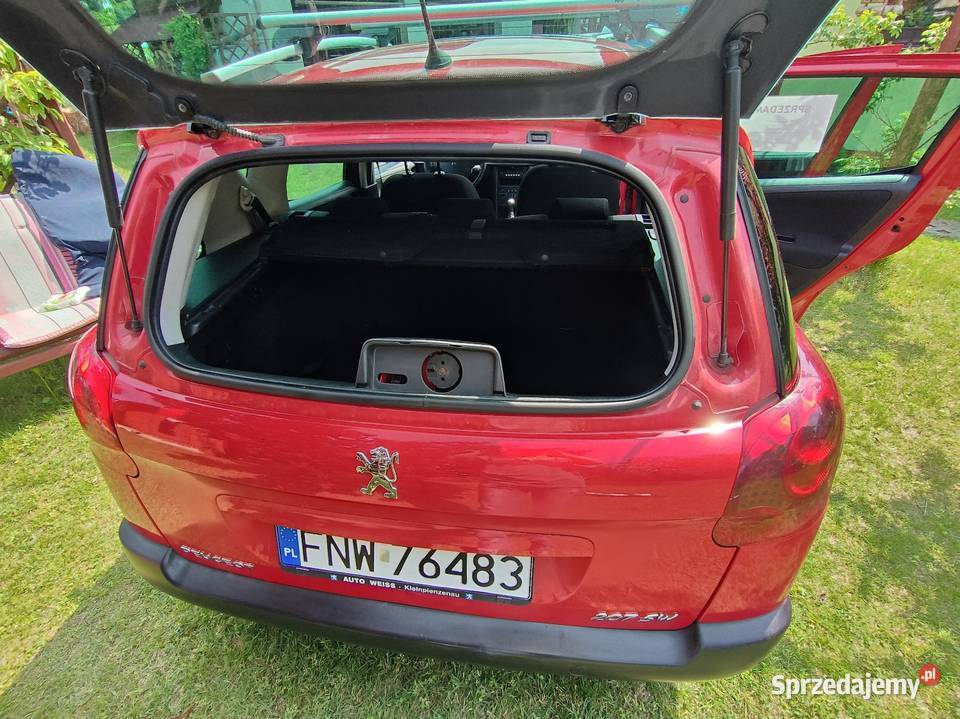 Doinwestowany Peugeot 207 SW klima grzane fotele Nowa Sól