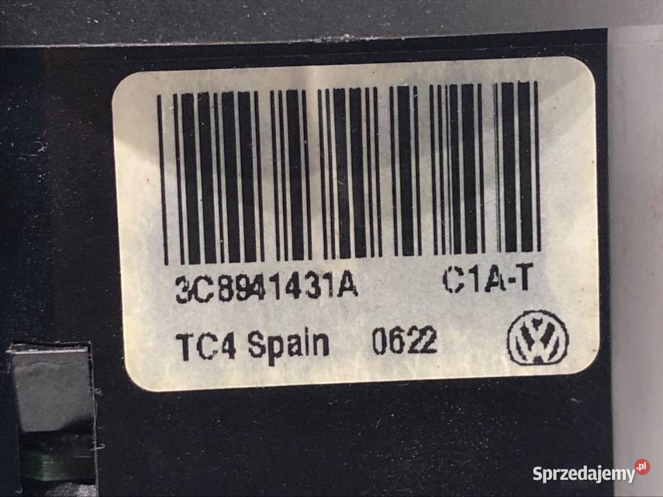 WŁĄCZNIK ŚWIATEŁ VW PASSAT B7 3C8941431A 1015