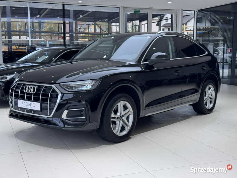 Audi Q5 Sportback 40 TDI Quattro S-Tronic Advanced, Salon Polska, 1-wł, FV…