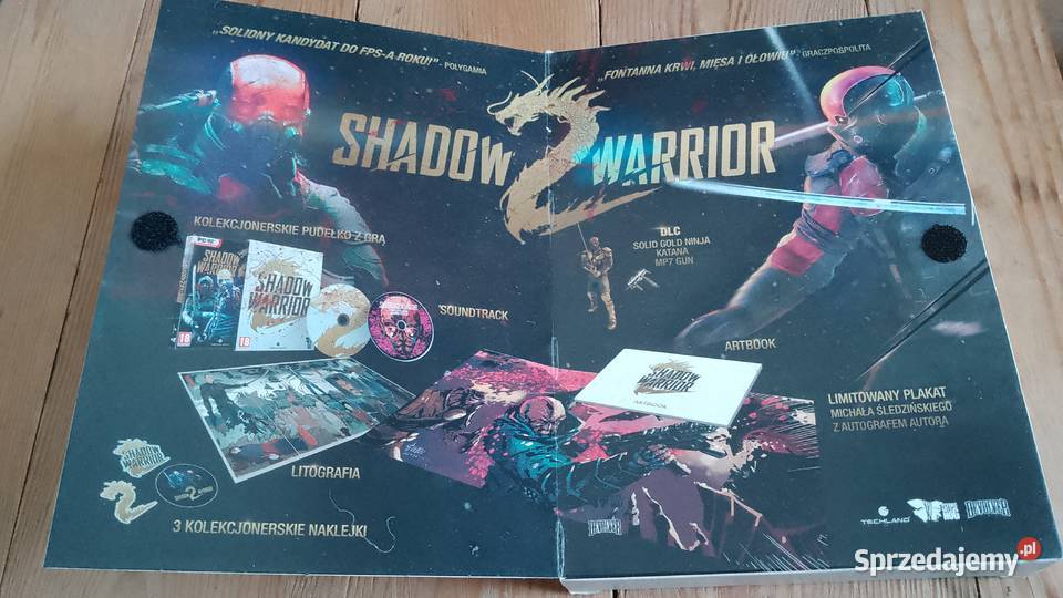 SHADOW WARRIOR 2 na PC pudełko płyty bogata Olsztyn