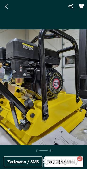 Zageszczarka płytowa nowa okazja 90 Janki sprzedam