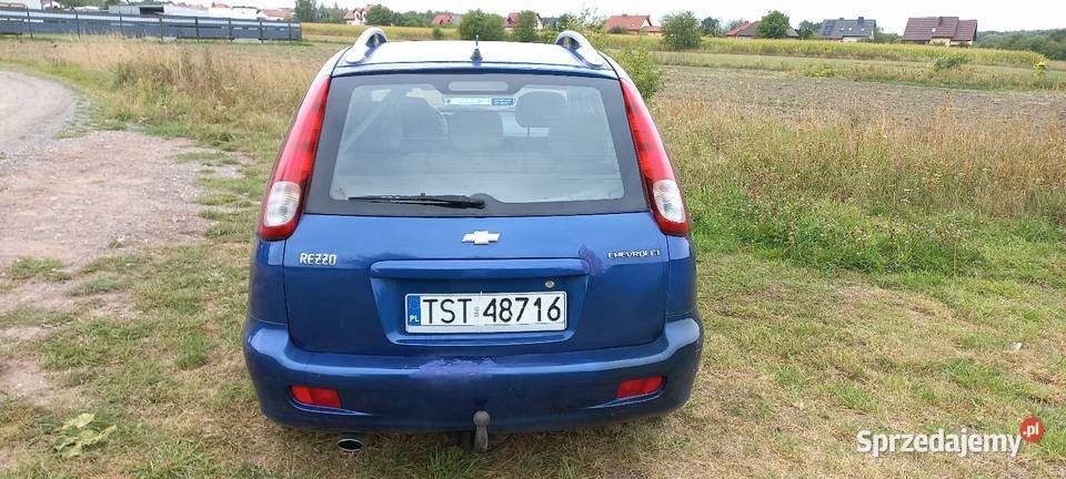 chevrolet rezzo 16 bLPG ważne opłaty Klima mazowieckie Skaryszew sprzedam