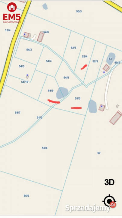 Działka Olszanka 3003m2 budowlana sprzedam