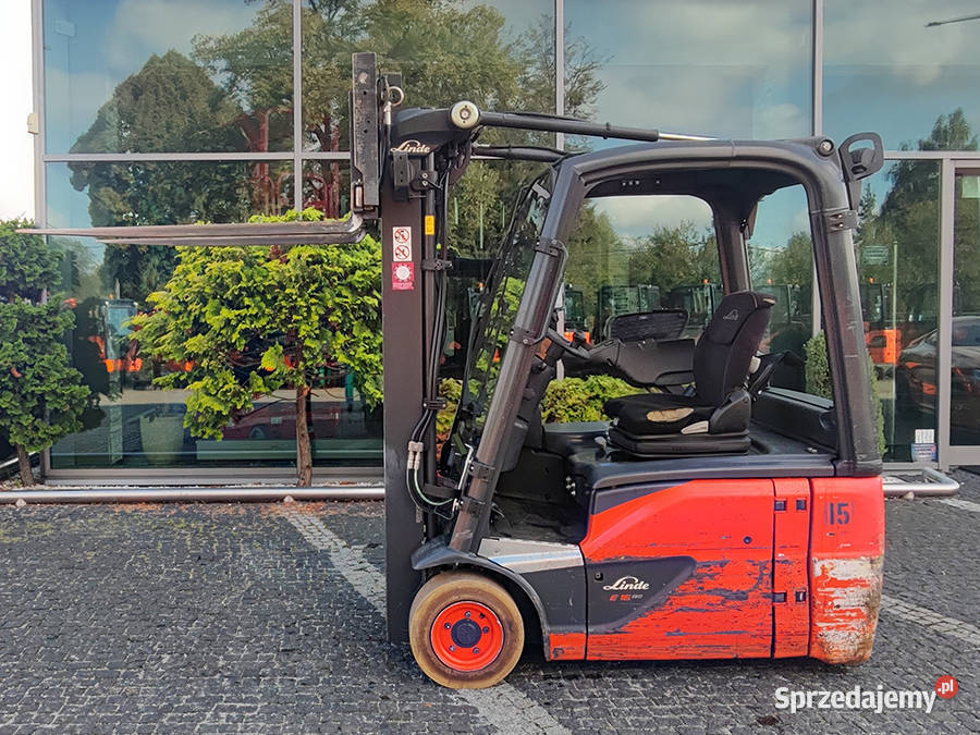 Wózek widłowy elektryczny Linde E1602 16 t małopolskie Kęty