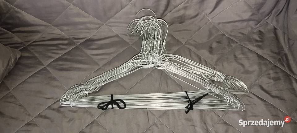 Wieszaki odzieżowe druciane 40 mazowieckie Warszawa
